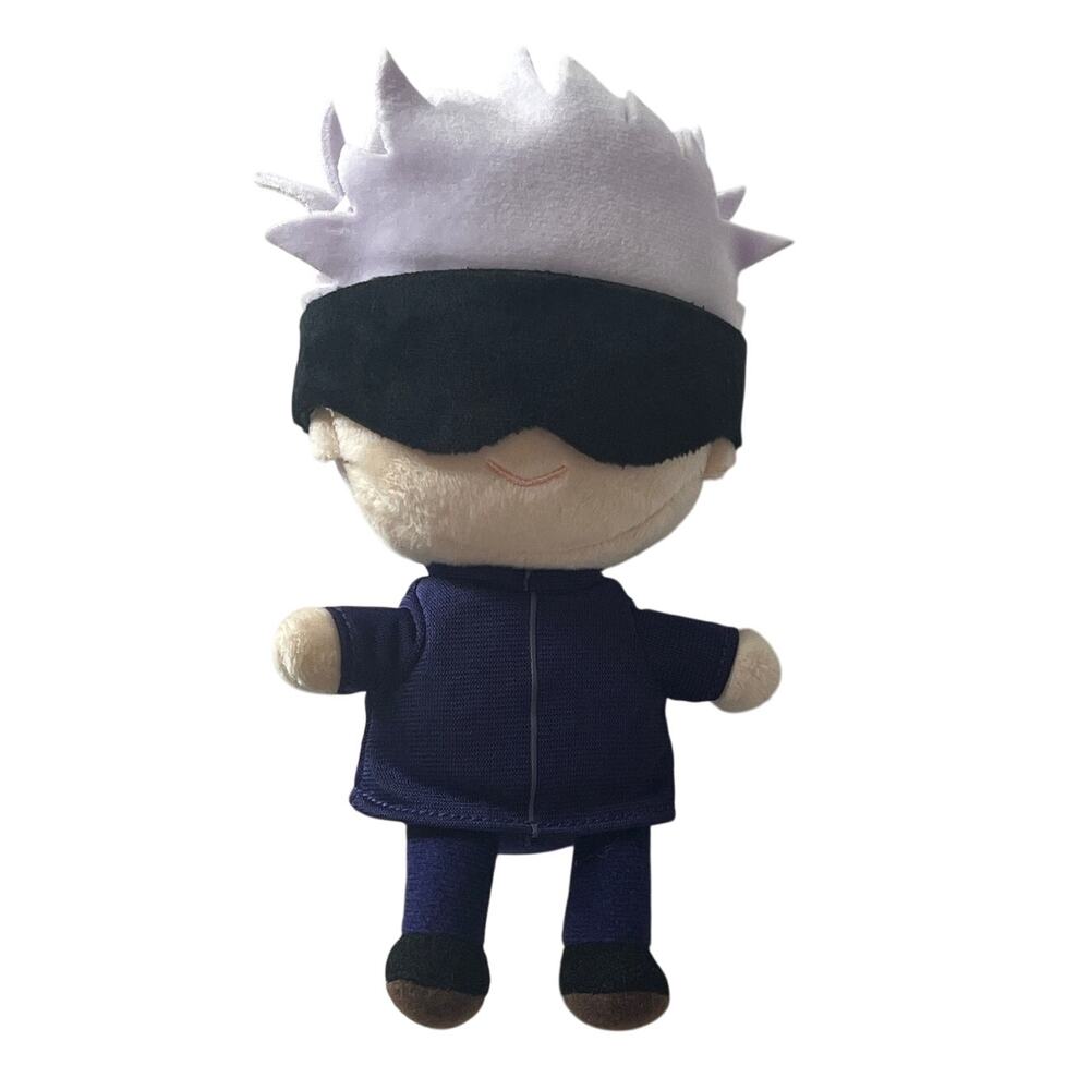 Jujutsu Kaisen Satoru Gojo Ball Chain Mascot Plush Keychain Bag Pendant 7"